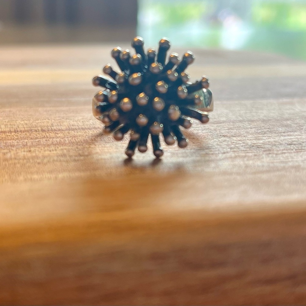 Custom Silver Statement Ring - image 2